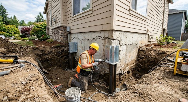 Structural Underpinning in Greenville, SC